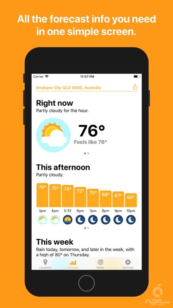 Hello Weather: Forecast & Maps