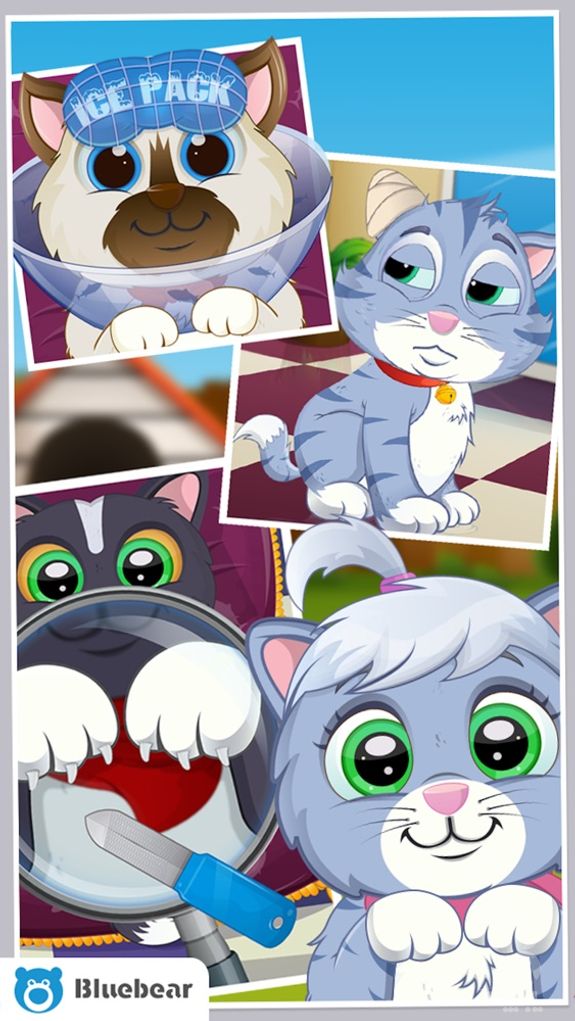 Kitty Cat Doctor  - kids game