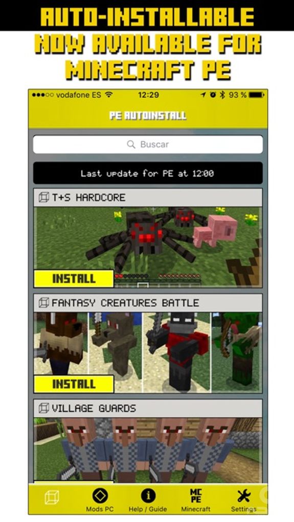 Mods for Pc & Addons for Minecraft Pocket Edition