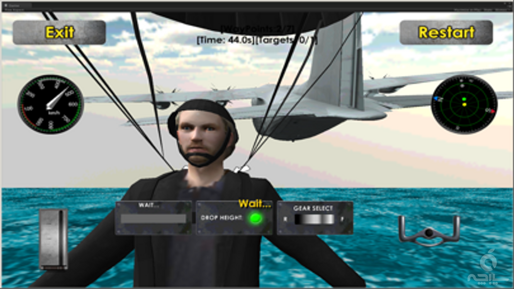 Flight Simulator Transporter Airplane Games