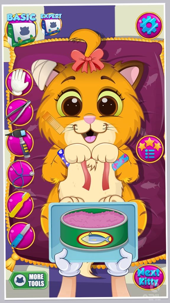 Kitty Cat Doctor  - kids game