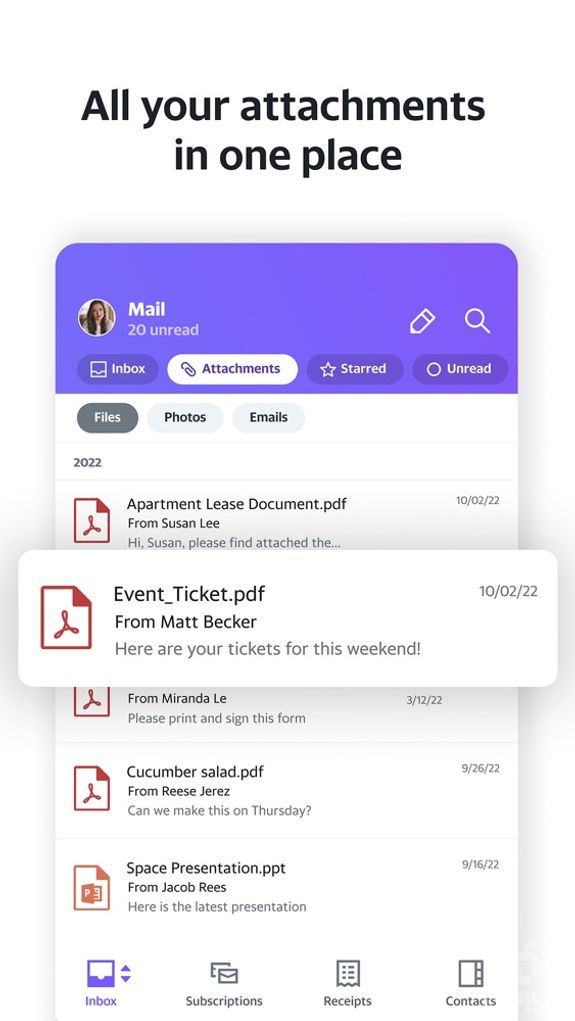 Yahoo Mail - Organized Email