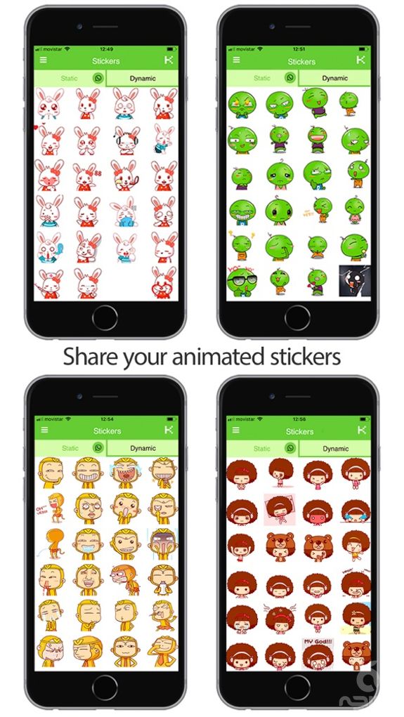 Stickers Packs for WhatsApp!