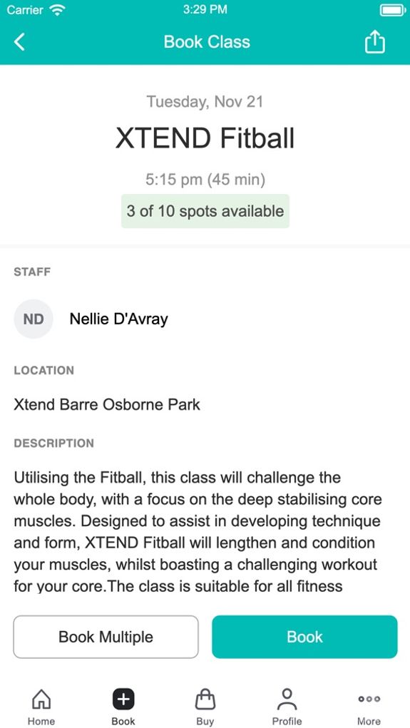 Xtend Barre