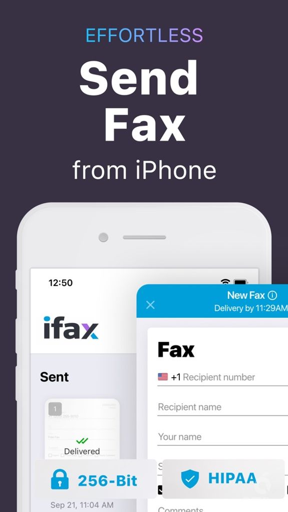 iFax: Fax from iPhone ad free