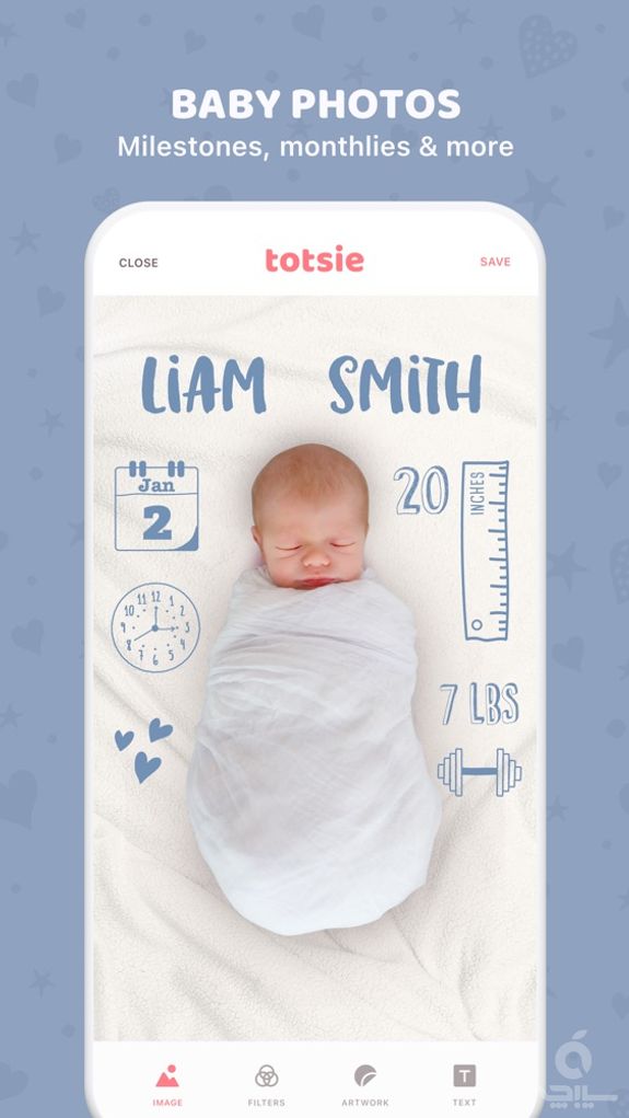 Totsie – Baby Photo Editor