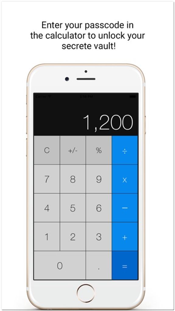 Secret Calculator Tools + Secure Photo Vault