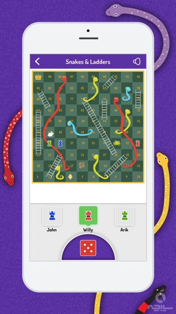 Snakes & Ladders -A Board Game