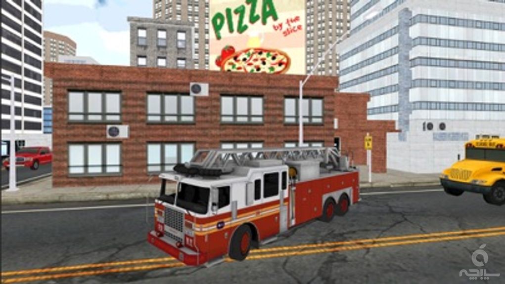 Fire-fighter 911 Emergency Truck Rescue Sim-ulator