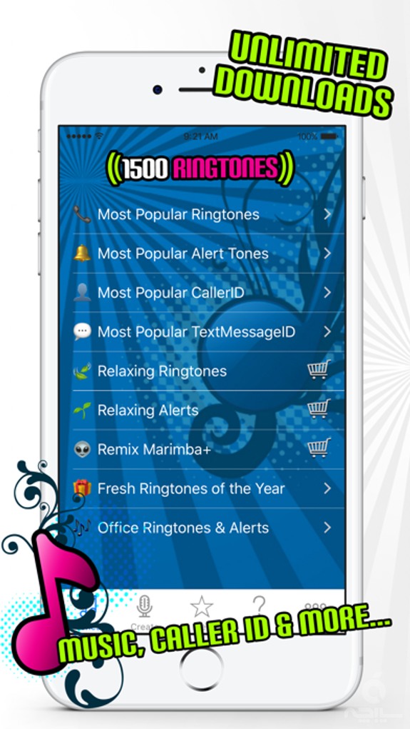 1500 Ringtones & Alerts