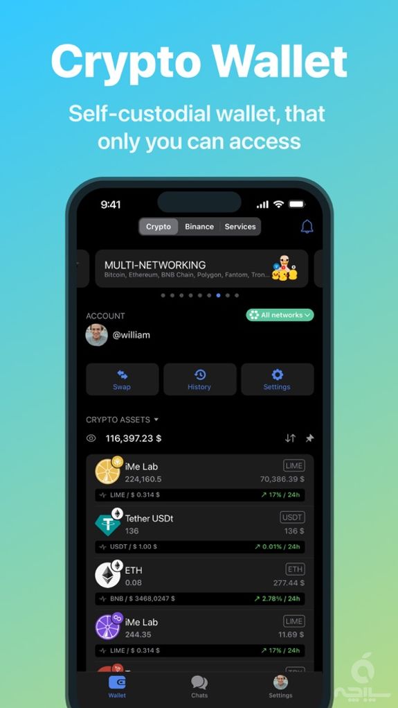 iMe: AI Messenger for Telegram