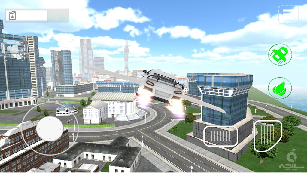 Fly-ing Sports Car Sim-ulator 3D