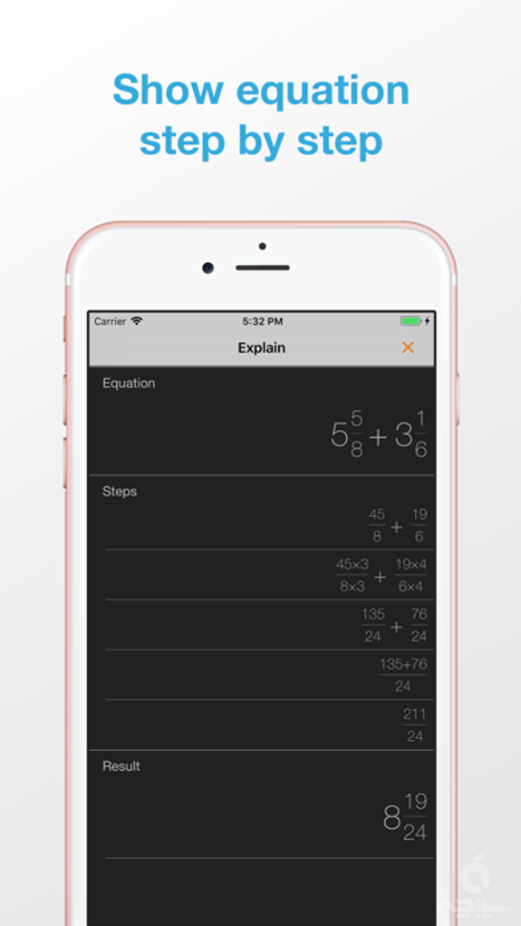 iFraction Calculator