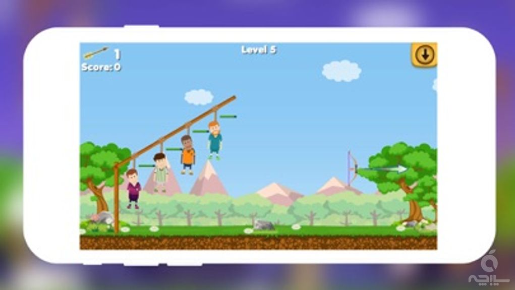 Cut Rope - Bow and Arrow Game