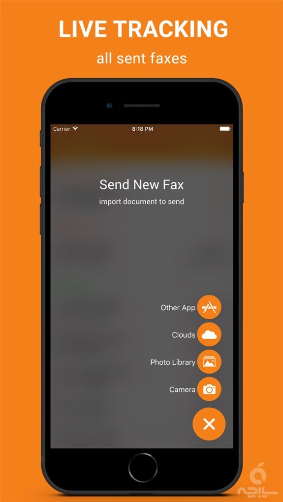 QuickFax: send fax from iPhone