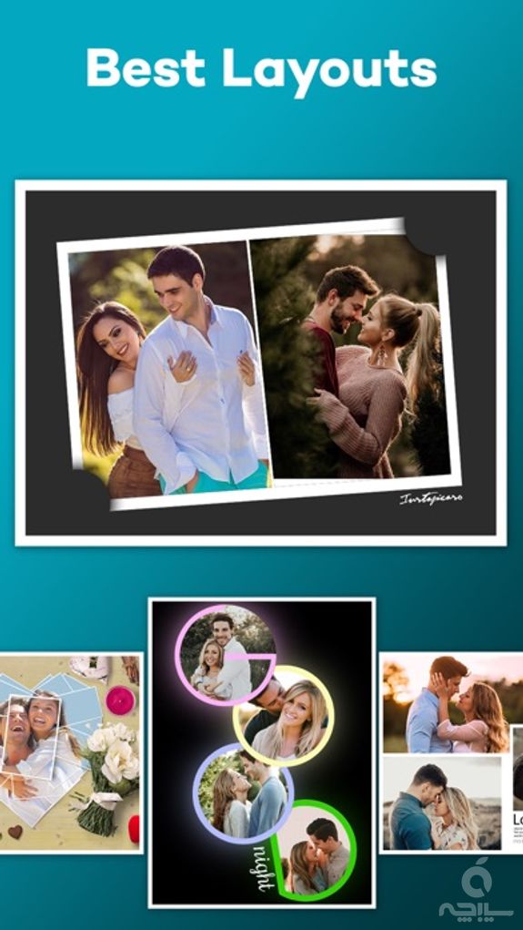 Love Photo Collage & Frames