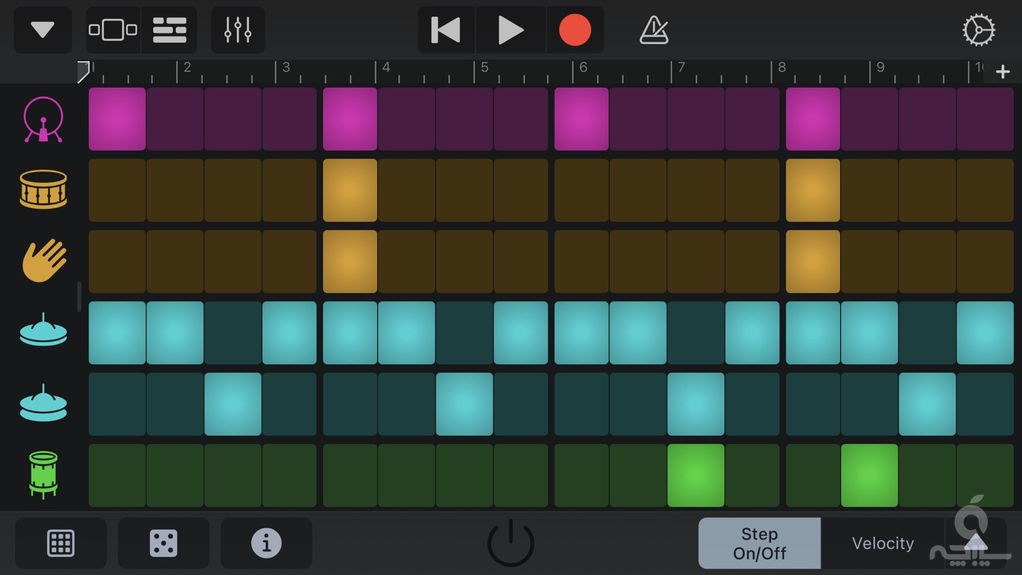 آهنگ سازی و نواختن با GarageBand