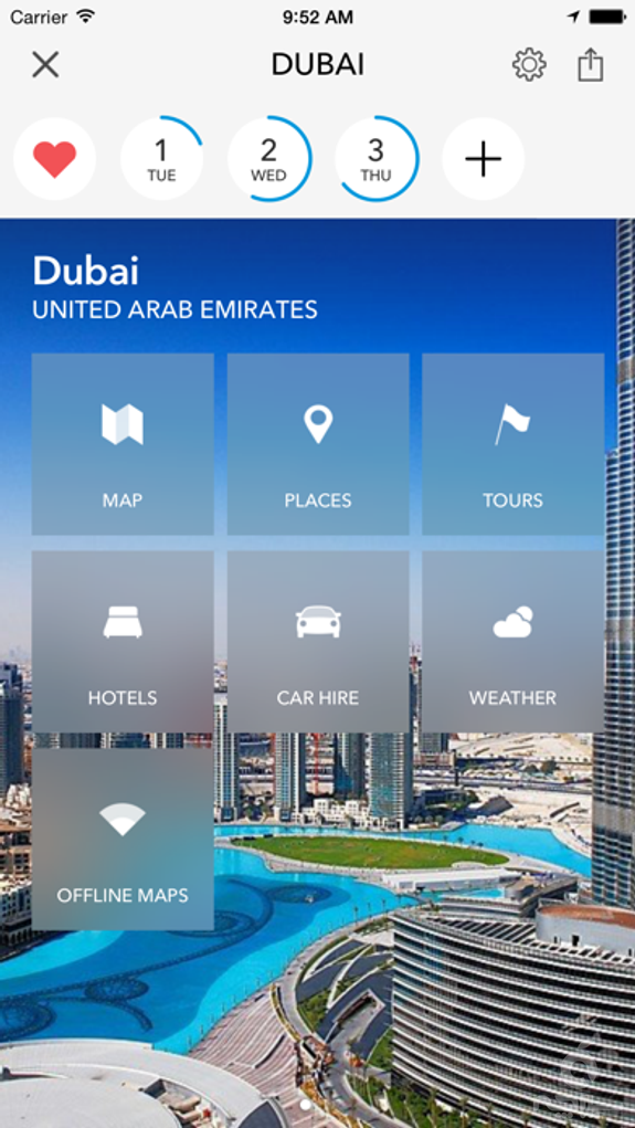 Dubai Offline Map & City Guide