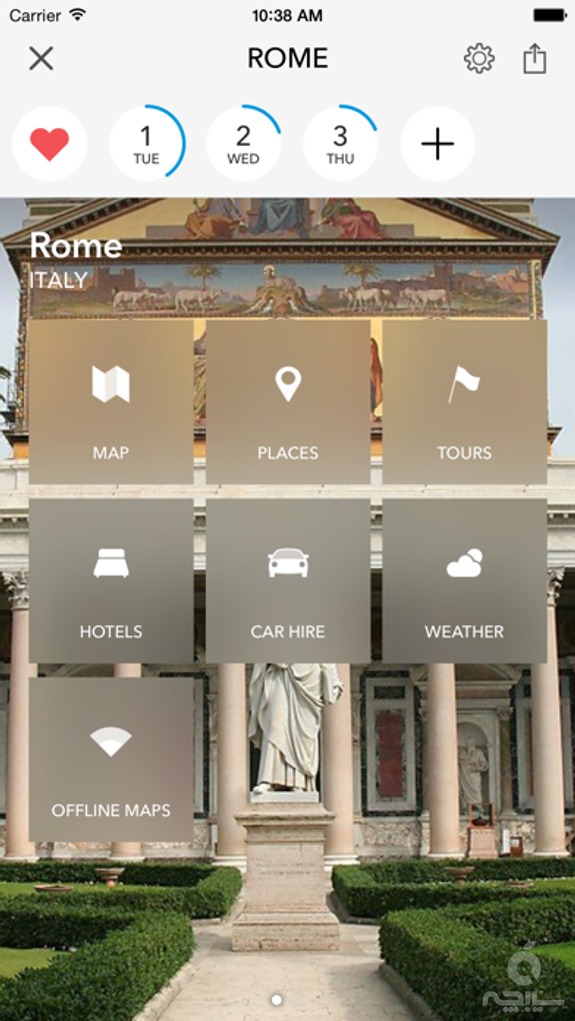 Rome Offline Map & City Guide