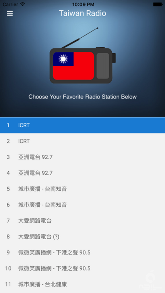 Taiwan Radio Station - TW FM