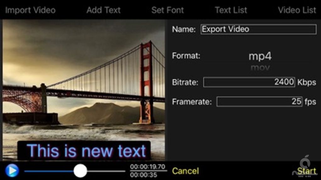 Video Subtitle Edit Lite - Video Text Editor