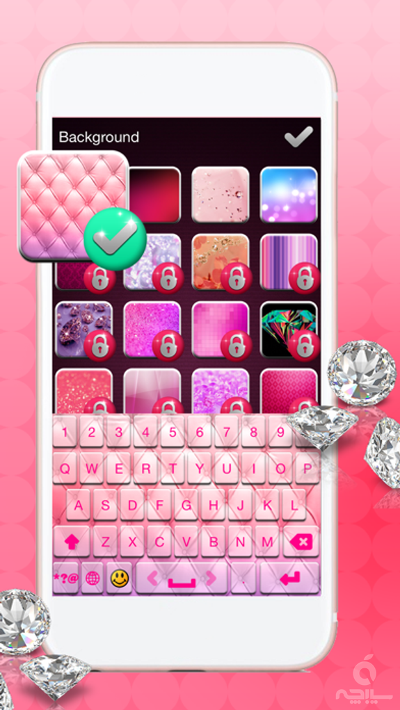 Pink Keyboard Themes: Pimp My Keyboards For iPhone