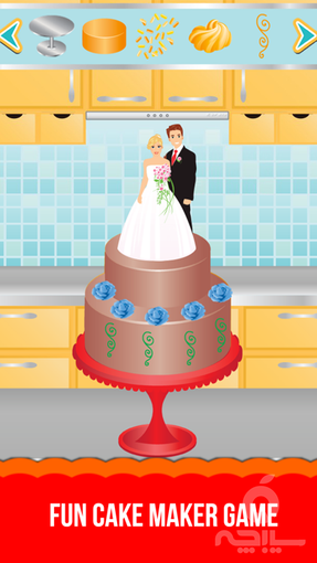 برنامه Cake Maker Cooking Cake Games - دانلود