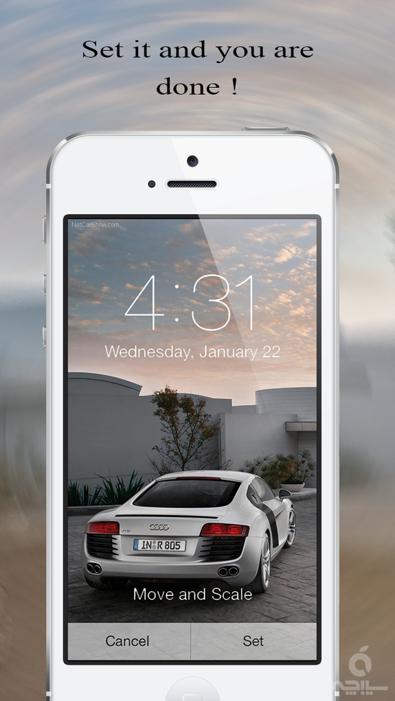 Wallpaper Fix & Fit Free- Scale, zoom, and position your background photos for iOS 7 home screen