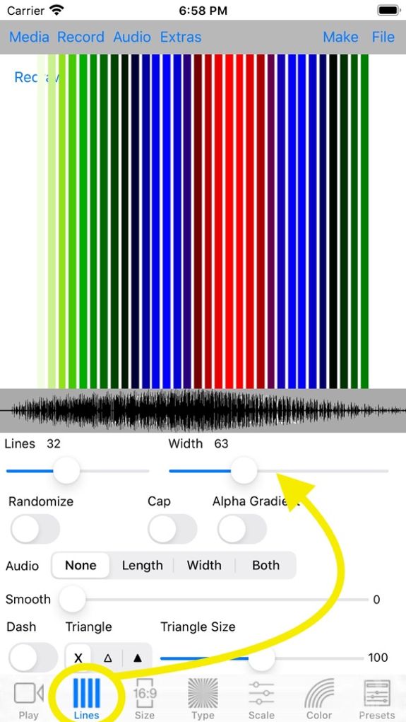 Spectra - Video & Audio to Art