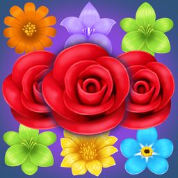 Flower Match Puzzle