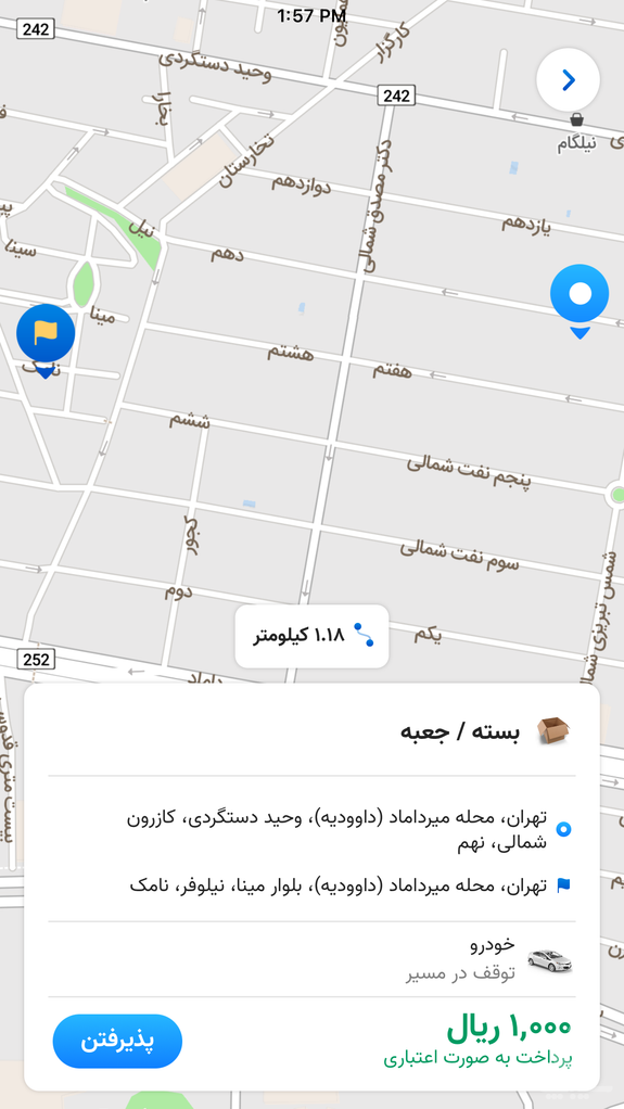 دلیرو راننده