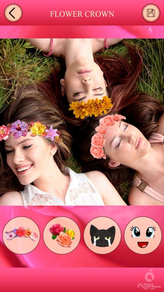 Flower Crown for Photo Editor