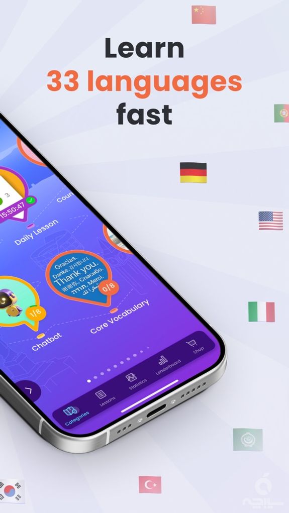 Learn 33 Languages with Mondly