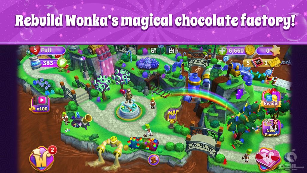 Wonka's World of Candy Match 3