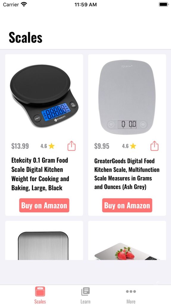 iScale: Kitchen Scale