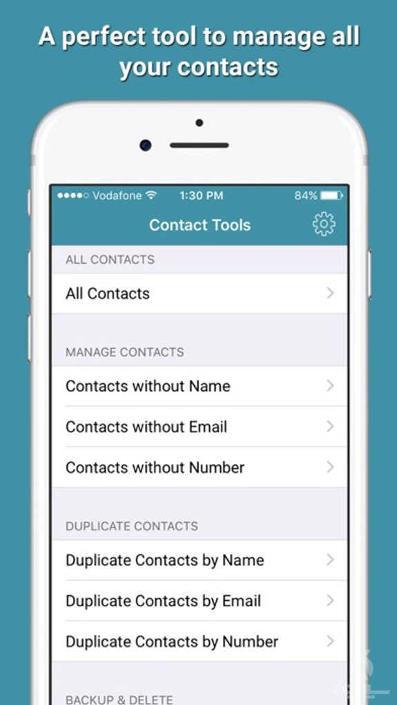 Contact Tools - Delete Duplicate Contacts + Backup