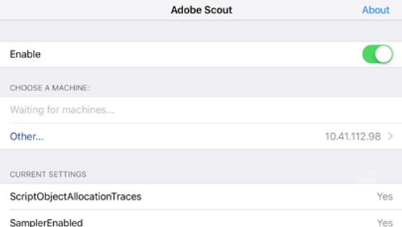 Adobe Scout