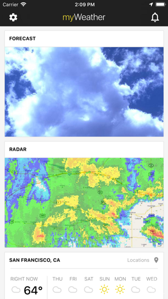 myWeather - Live Local Weather