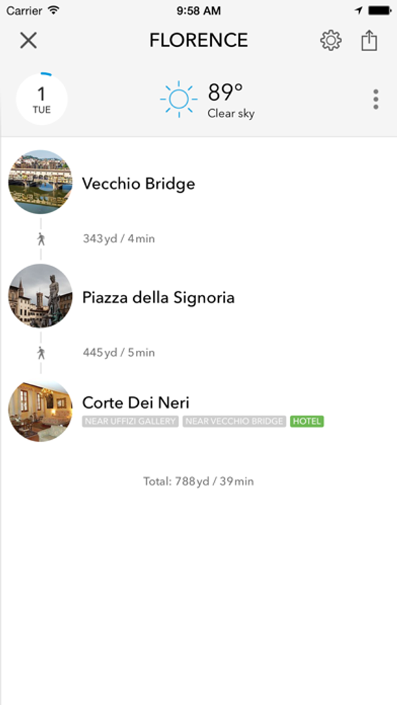 Florence Trip Planner, Travel Guide & Offline City Map