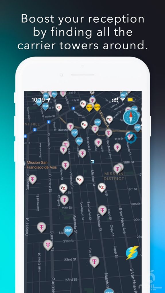 Cellular Network Signal Finder