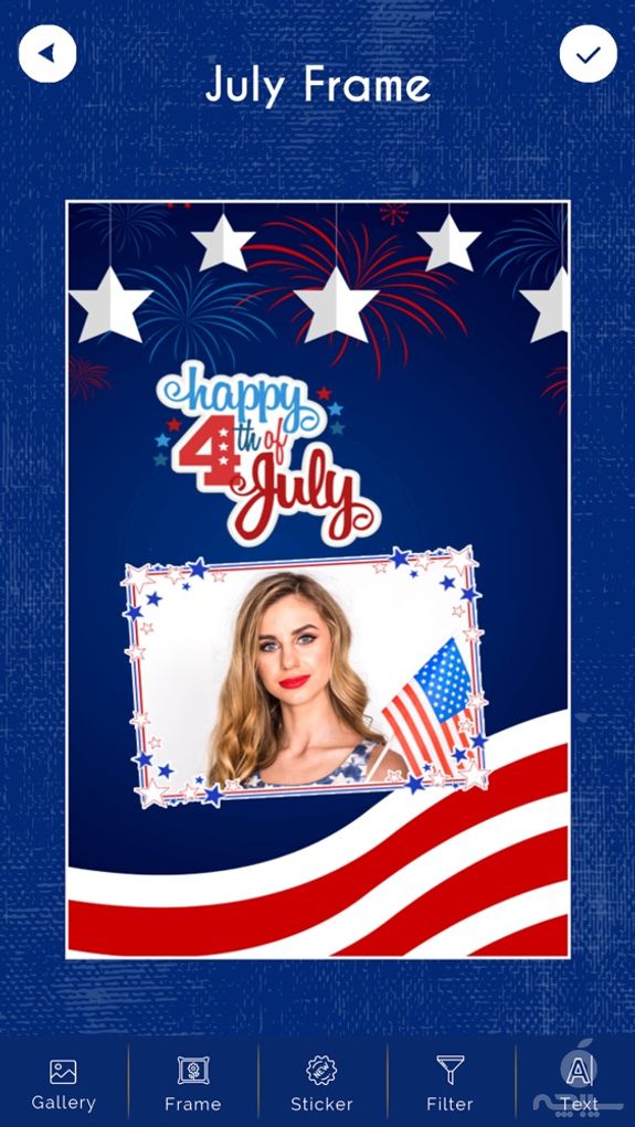 4th of July Photo Frames HD