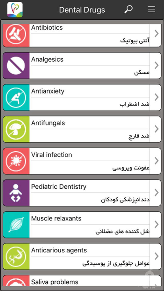 Dentist Drugs ( دارو دندان )