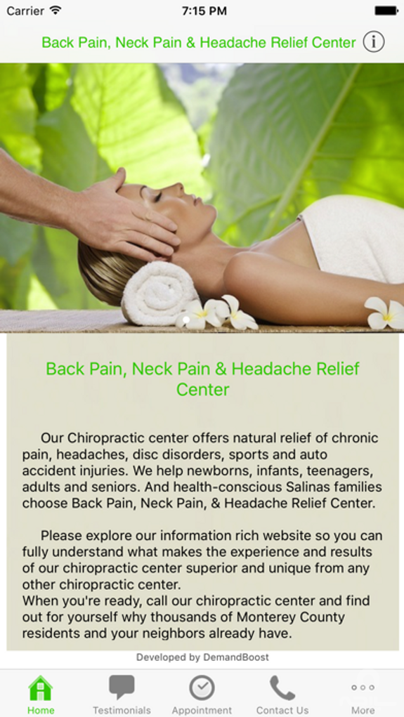 Back Pain, Neck Pain & Headache Relief Center