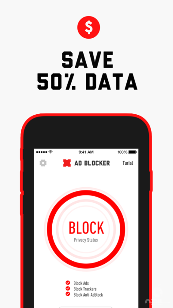 Ad Blocker - Block Ads & Save Data Usage for Free