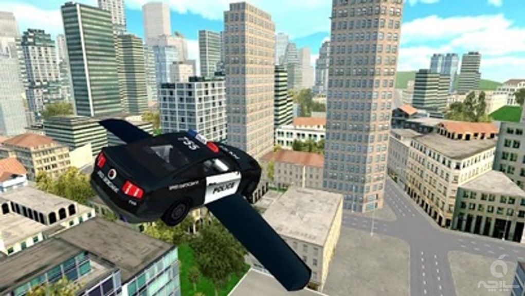 Fly-ing Police Car Sim-ulator 3D