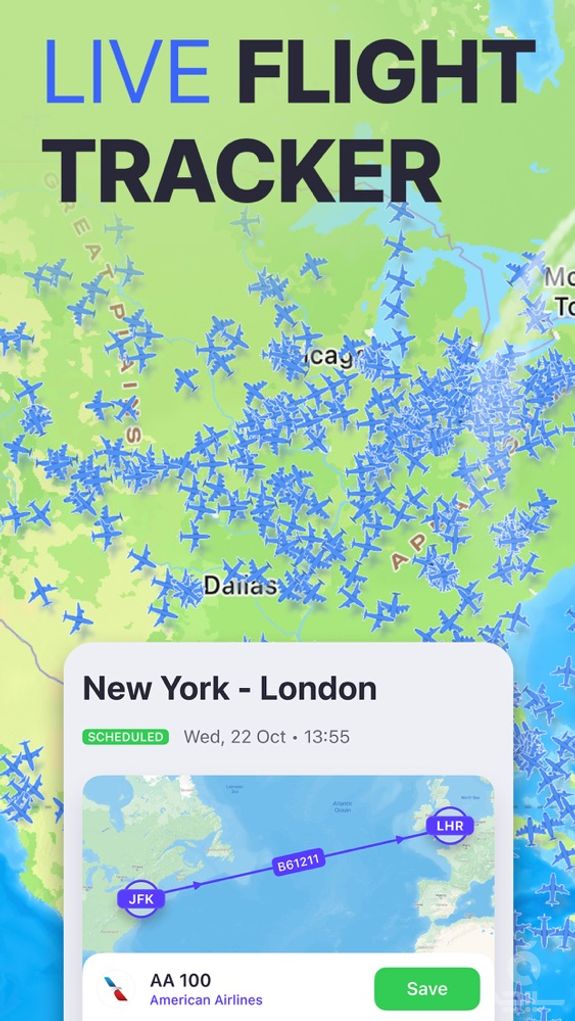 Planes Live - Flight Tracker