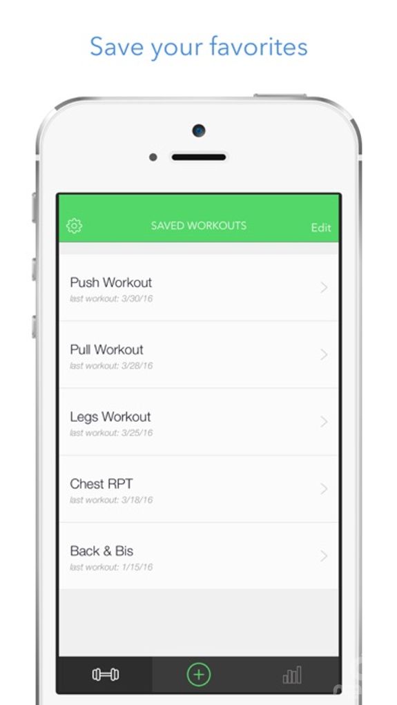 Lift - Workout Log Gym Tracker