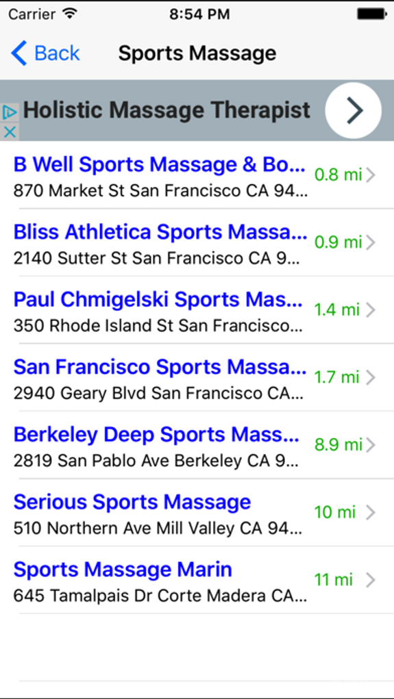 Massage Finder: Find In Home & Mobile Therapist