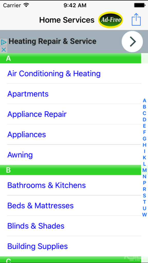 Home Services Finder & Improvement Advisor App