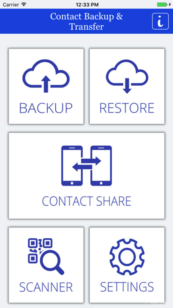 Contact Backup & Transfer